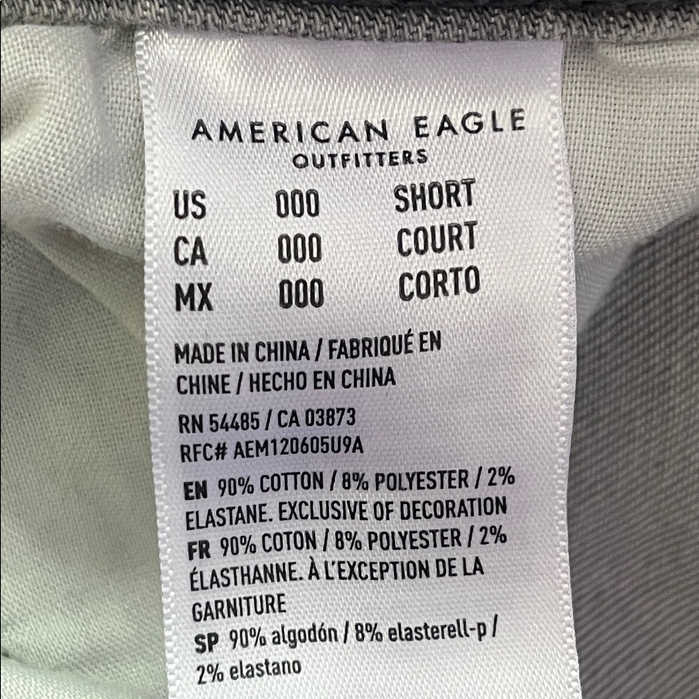 American Eagle Outfitters Women's Light Gray Skinny Jeans - Picture 4 of 7